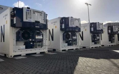 Contenedores de 40 pies térmicos y refrigerado