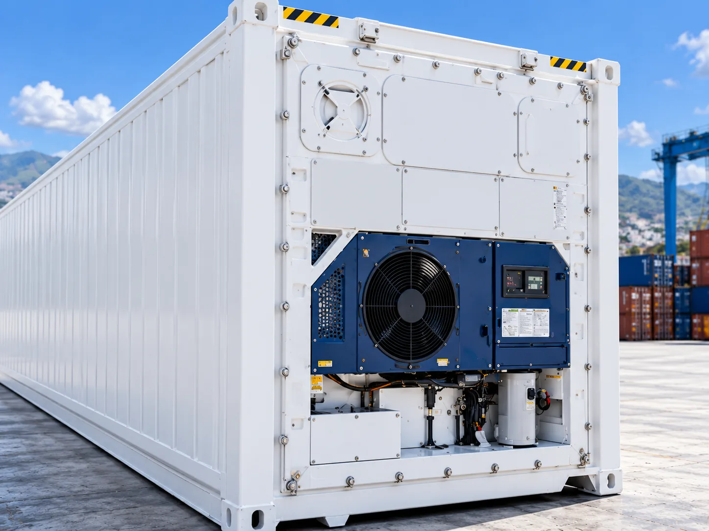 Unidad de refrigeración de contenedor Reefer para cadena de frío