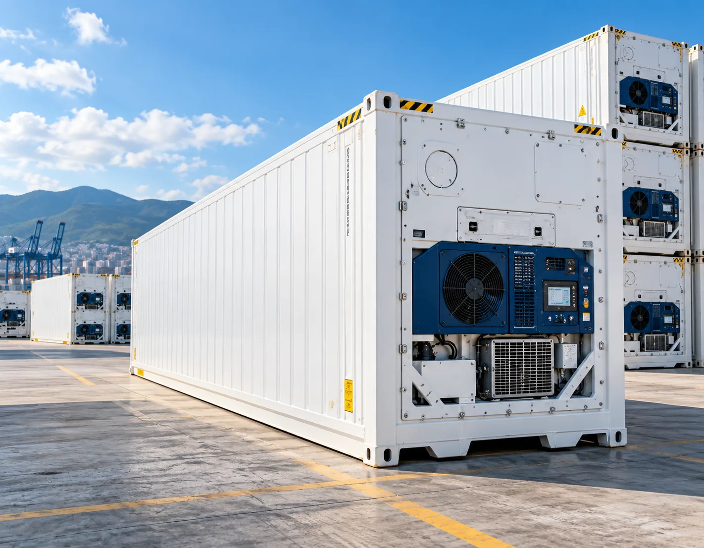 Contenedores Reefer refrigerados de 40 pies disponibles en Ecuador